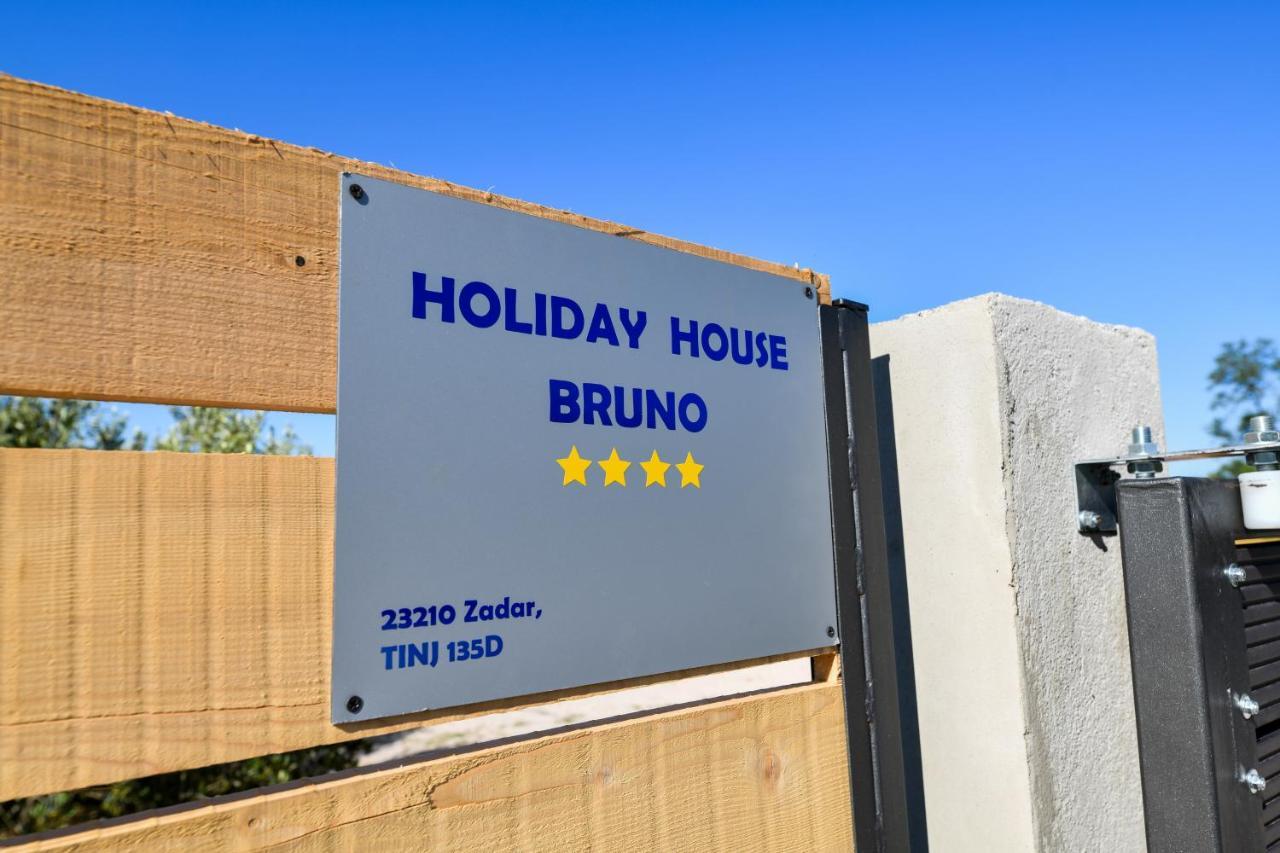 Wonderful Holiday House Bruno With Heated Pool Zadar Exterior foto